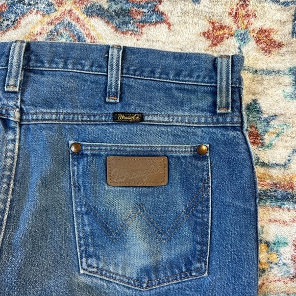 Wrangler Blue Jeans Size 35 - Picture 7 of 7